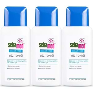 Sebamed Clear Face Yüz Temizleyici Toniği 200ML (3 Lü Set)