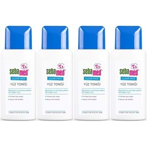 Sebamed Clear Face Yüz Temizleyici Toniği 200ML (4 Lü Set)