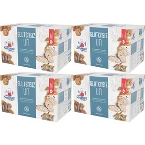 Sinangil Glutensiz Un 20KG (20000GR) Kutu Çölyak Diyetine Uygun (4PK*5KG)