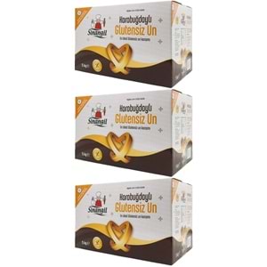 Sinangil Glutensiz Un 15KG (15000GR) Kutu Karabuğdaylı (3PK*5Kg)