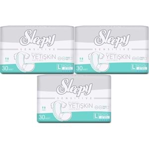 Sleepy Yetişkin Bezi Bel Bantlı L - Large - Büyük 90 Adet (3PK*30)