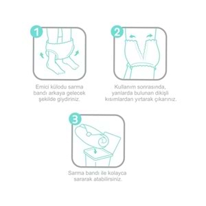 Sleepy Yetişkin Bezi Emici Külot XL - Ekstra Büyük - Extra Large 120 Adet (4PK*30)