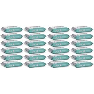 Sleepy Perine Bölgesi ve Vücut Temizleme Islak Mendil Havlu 50 Yaprak (Ebat 4XL) (24 Lü Set)