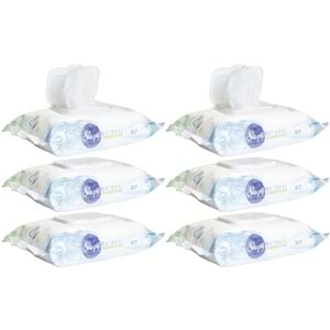 Sleepy Islak Havlu Mendil Pamuklu Yenidoğan Natural Bambu 40 Yaprak 6 Lı Set (240 Yaprak)