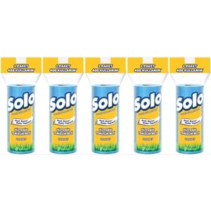 Solo Hijyenik Temizlik Bezi (İç adet 20 Li) (Kokusuz ve Hızla Kuruyan) (5 Li Set)