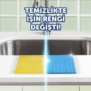 Solo Hijyenik Temizlik Bezi (İç adet 20 Li) (Kokusuz ve Hızla Kuruyan) (6 Lı Set)