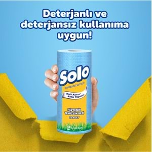 Solo Hijyenik Temizlik Bezi (İç adet 20 Li) (Kokusuz ve Hızla Kuruyan) (24 Lü Set)
