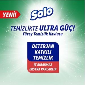 Solo Yüzey Temizlik Havlusu - Mendili 100 Yaprak Sedir Ağacı & Yasemin Esintisi (9 Lu Set) 900 Yprk