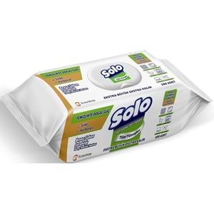 Solo Yüzey Temizlik Havlusu (Beyaz Sabun/Sedir/Okaliptus/Limon) (Karma 8 Li Set) 800 Yaprak