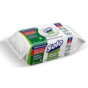 Solo Yüzey Temizlik Havlusu (Beyaz Sabun/Sedir/Okaliptus/Limon) (Karma 8 Li Set) 800 Yaprak