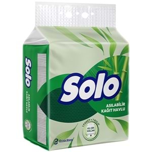 Solo Asılabilir Kağıt Havlu (Hijyenik ve Pratik Kullanım İçin Uygun) (5 Li Set)