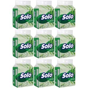 Solo Asılabilir Kağıt Havlu (Hijyenik ve Pratik Kullanım İçin Uygun) (9 Lu Set)
