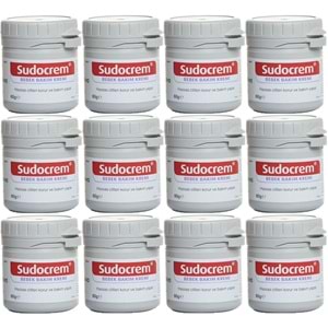 Sudocrem Cilt Bebek Bakım - Pişik Kremi 60GR (12 Li Set)
