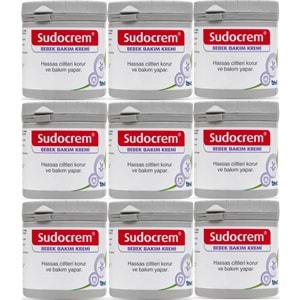 Sudocrem Cilt Bebek Bakım - Pişik Kremi 250GR (9 Lu Set)