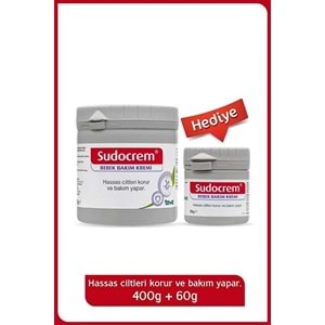 Sudocrem Cilt Bebek Bakım - Pişik Kremi 400GR+60GR (2 Li Set)