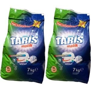 Tariş Matik Toz Çamaşır Deterjanı 14KG Renkli ve Beyazlar için (2PK*7KG) (106 Yıkama)