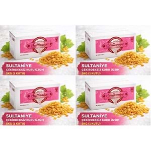 Tariş Sultaniye Çekirdeksiz Kuru Üzüm 20KG (4PK*5KG)