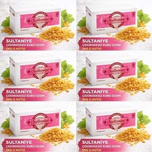 Tariş Sultaniye Çekirdeksiz Kuru Üzüm 30KG (6PK*5KG)
