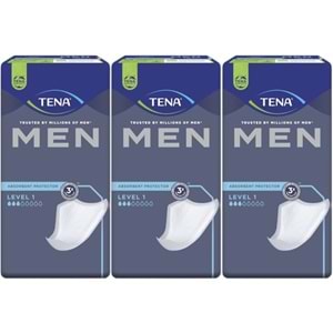 Tena Mesane Pedi Men/Erkek Level-1 72 Adet (3PK*24)