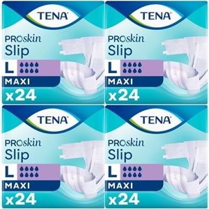 Tena Proskin Slip Maxi Bel Bantlı Yetişkin Bezi L - Büyük - Large 96 Adet