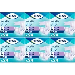 Tena Proskin Slip Maxi Bel Bantlı Yetişkin Bezi L - Büyük - Large 144 Adet