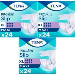 Tena Proskin Slip Maxi Bel Bantlı Yetişkin Bezi XL - Ekstra Large - Extra Large 72 Adet