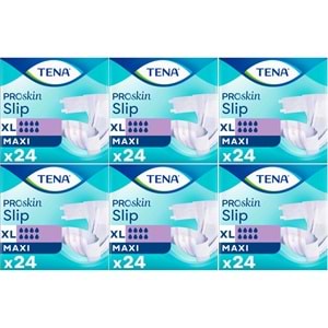 Tena Proskin Slip Maxi Bel Bantlı Yetişkin Bezi XL - Ekstra Large - Extra Large 144 Adet