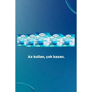 Tena Proskin Slip Plus Bel Bantlı Yetişkin Bezi L - Büyük - Large 60 Adet