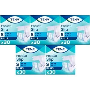 Tena Proskin Slip Plus Bel Bantlı Yetişkin Bezi S - Küçük - Small 150 Adet