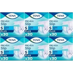 Tena Proskin Slip Plus Bel Bantlı Yetişkin Bezi S - Küçük - Small 180 Adet