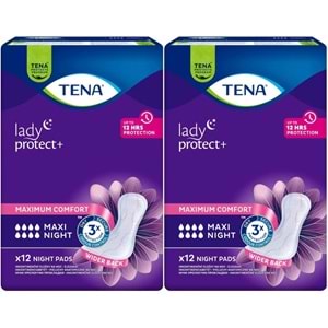 Tena Lady Protect Mesane Pedi Maxi Night Geceye Özel 24 Adet