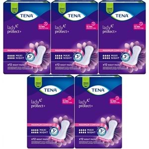 Tena Lady Protect Mesane Pedi Maxi Night Geceye Özel 60 Adet