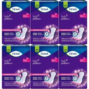 Tena Lady Protect Mesane Pedi Maxi Night Geceye Özel 72 Adet