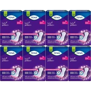 Tena Lady Protect Mesane Pedi Maxi Night Geceye Özel 96 Adet