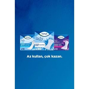 Tena Lady Slim Mesane Pedi Extra 60 Adet