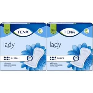 Tena Lady Süper Kadın Mesane Pedi 60 Adet