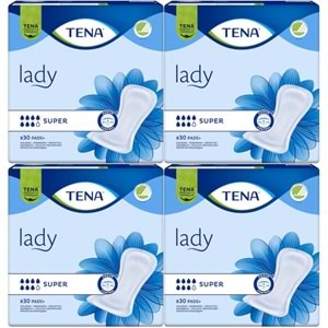 Tena Lady Süper Kadın Mesane Pedi 120 Adet