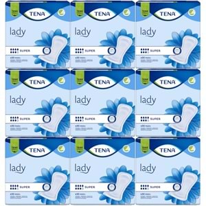 Tena Lady Süper Kadın Mesane Pedi 270 Adet