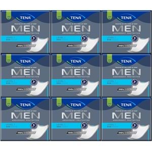 Tena Men Emici Koruma Level 1 Erkek Mesane Pedi 216 Adet