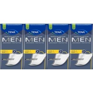 Tena Men Emici Koruma Level 2 Erkek Mesane Pedi 80 Adet