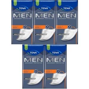 Tena Men Emici Koruma Level 3 Erkek Mesane Pedi 80 Adet