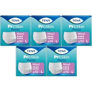 Tena Proskin Pants Maxi Emici Külot Yetişkin Bezi L - Büyük - Large 50 Adet