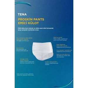 Tena Proskin Pants Maxi Emici Külot Yetişkin Bezi L - Büyük - Large 120 Adet