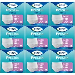 Tena Proskin Pants Maxi Emici Külot Yetişkin Bezi M - Orta - Medium 90 Adet