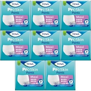 Tena Proskin Pants Maxi Emici Külot Yetişkin Bezi XL - Ekstra Large - Extra Large 80 Adet