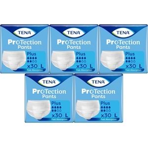 Tena ProTection Pants Plus Emici Külot Yetişkin Bezi L - Büyük - Large 150 Adet