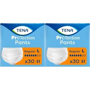 Tena ProTection Pants Regular Emici Külot Yetişkin Bezi L - Büyük - Large 60 Adet