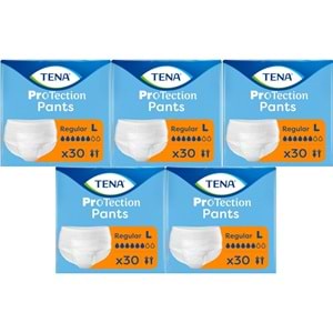 Tena ProTection Pants Regular Emici Külot Yetişkin Bezi L - Büyük - Large 150 Adet
