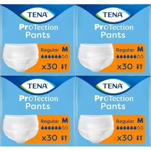 Tena ProTection Pants Regular Emici Külot Yetişkin Bezi M - Orta - Medium 120 Adet