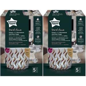Tommee Tippee Seyahat ve Mikrodalga Sterilizatör Torbası (2 Li Set)